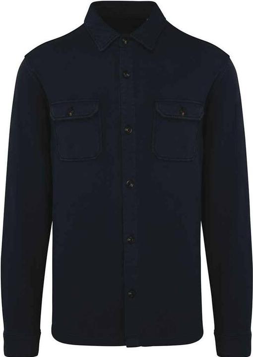 Actual product image Native Spirit Unisex Adult Faded Brushed Fleece Overshirt (S)