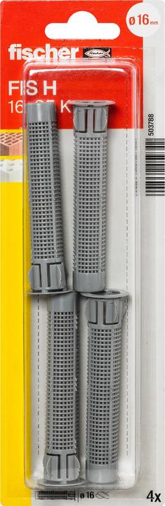 Actual product image Fischer Plastic sieve sleeves FIS H 16 x 85 (4 pcs.)