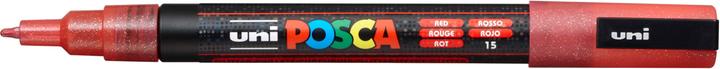 Produktbild Posca Marker PC-3M Rundspitze (Glitter Rot, 1.30 mm, 1 x)