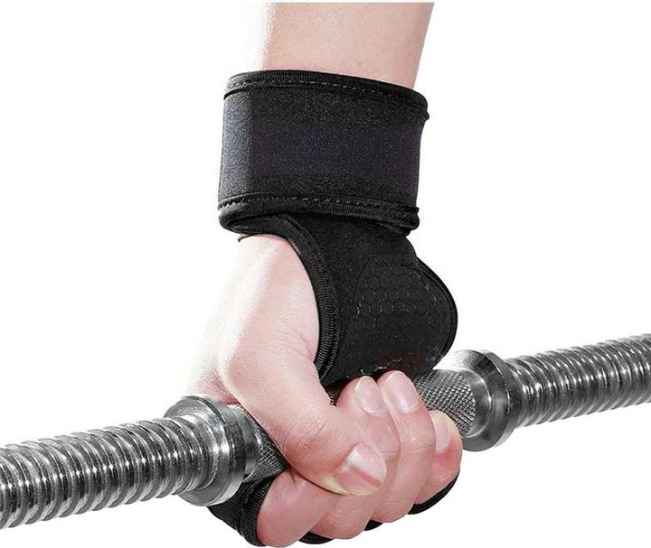 Image du produit JTI Gants d'entraînement avec support poignet - Noir - L (L)