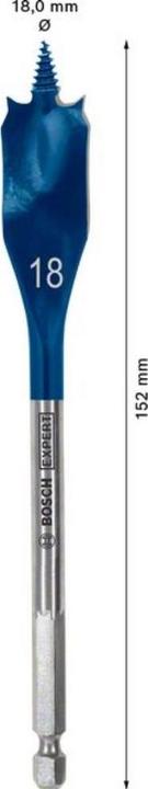 Productafbeelding Bosch Professional Zubehör Expert SelfCut Speed vlakke freesboor, 18 x 152 mm (18 millimeter)