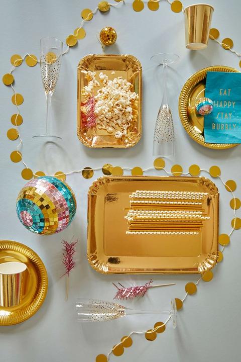 Image du produit Rice DISCO-LGOLD Boule disco 29 cm miroir (29 cm)