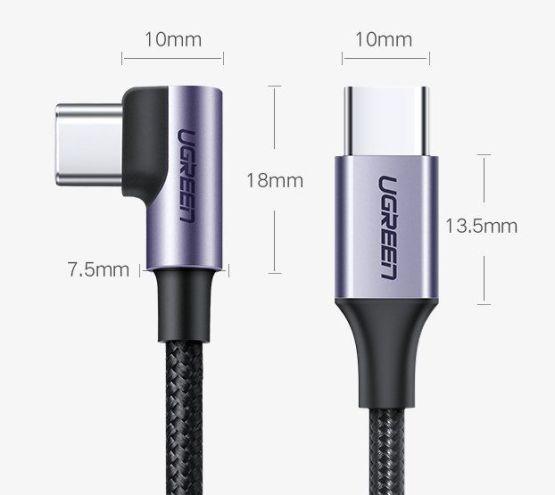 Image du produit Ugreen USB C — USB C (1 m, USB 2.0)