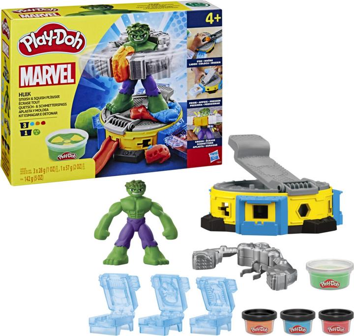 Immagine prodotto Play-Doh Hulk schiaccia farfalle divertente