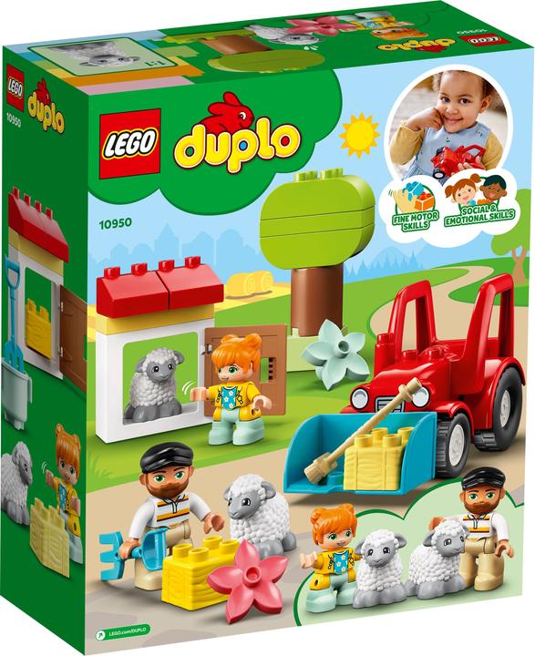 Immagine prodotto LEGO Trattore e cura degli animali (10950)