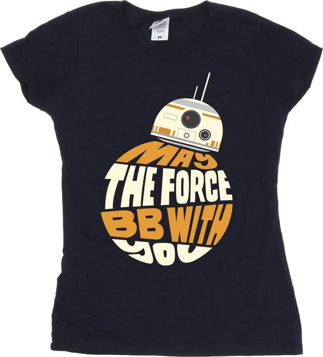 Star Wars May The Force BB8 TShirt (S)