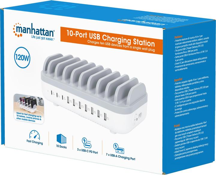 Actual product image Manhattan Charging station (120 W)