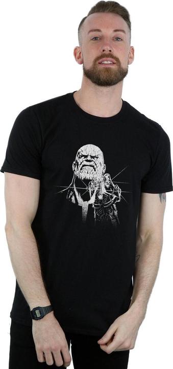 Actual product image Universal Textiles Mens Thanos Fiercest Cotton T-Shirt (M)