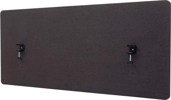 Produktbild Mendler Akustik-Tischtrennwand, Büro-Sichtschutz Schreibtisch Pinnwand, doppelwandig Stoff/Textil - 140x60cm (140 x 60 x 2 cm)