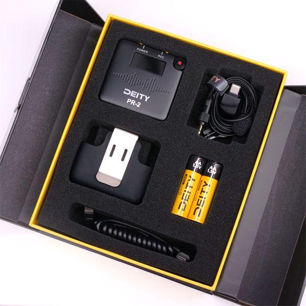 Actual product image Deity PR-2 Stereo Pocket Recorder with Lavalier Mic