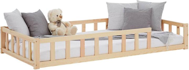 Actual product image Juskys Kinderbett mit Matratze & Lattenrost (90 x 200 cm)