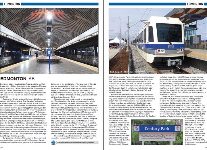 Actual product image Urban Rail in Canada (German, Robert Schwandl, 2024)