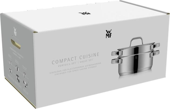Productafbeelding WMF Compacte Keuken (24 cm, Kookpotten en pannenset, Roestvrij staal)
