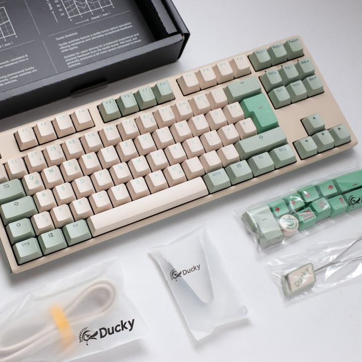 Actual product image Ducky One 3 Matcha (DE, Cable)