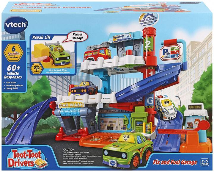 Image du produit VTech 556603 Toot - Toot Drivers Mega Set with 3 Vehicles (English Version) 18+ Months