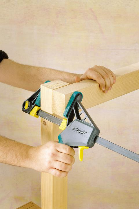 Actual product image wolfcraft Einhandzwinge EHZ „PRO“ 100/450 mm (450 mm)