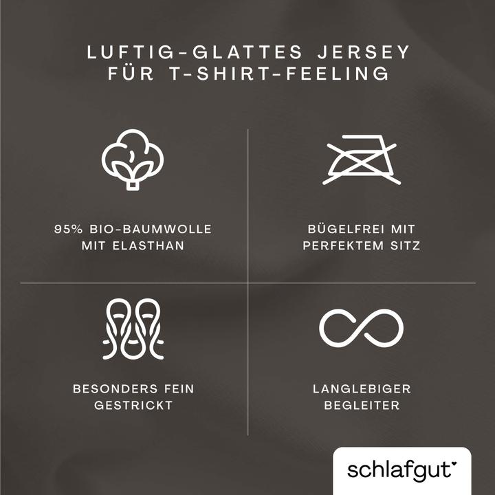 Immagine prodotto schlafgut Knitted Jersey (Copripiumino, 240 x 220 cm)