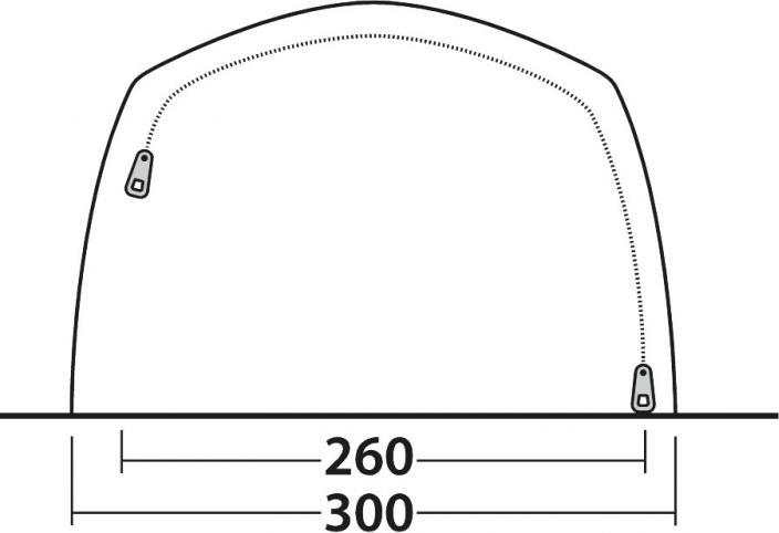 Immagine prodotto Outwell Utah 5 (Tenda a tunnel, 25.60 kg, 5 persone)