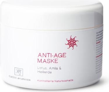 Actual product image Classic Ayurveda Anti-Age Mask Lotus, Amla & Healing Earth, BDIH (50 ml)