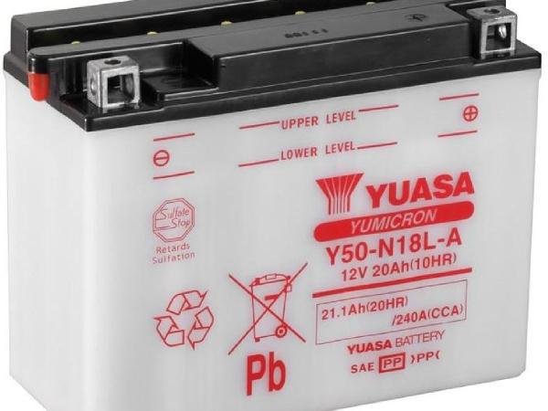 Immagine prodotto Yuasa Garanzia limitata di 6 mesi (12 V, 21.10 Ah, 240 A)