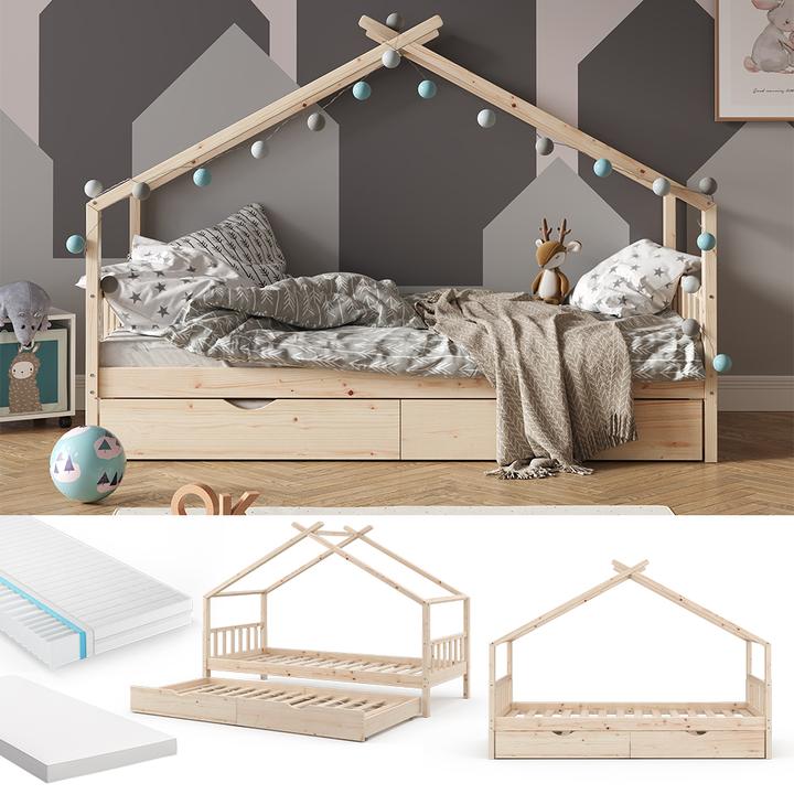 Produktbild VitaliSpa Hausbett Design (90 x 200 cm)