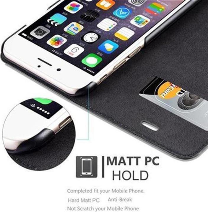 Actual product image Cadorabo Book Invisible Magnet Cover (Apple iPhone 6)