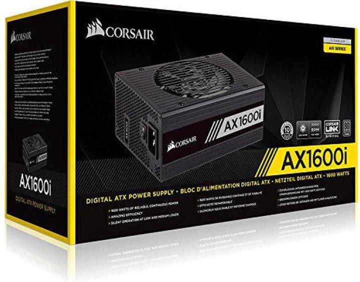 Actual product image Corsair AX1600i (1600 W)