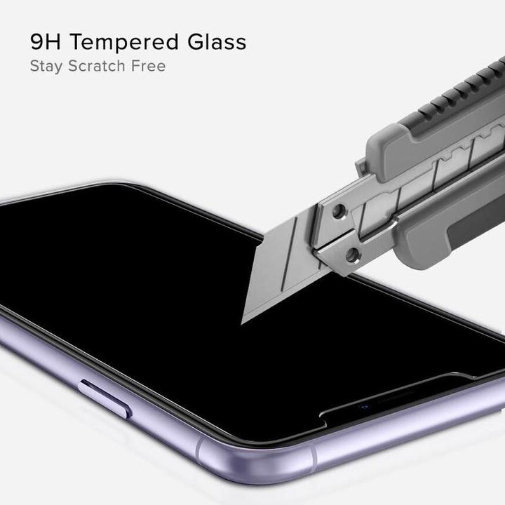 Immagine prodotto Spigen Vetro Temperato Alm Glass.Tr Iphone 11 Privacy (1 Pezzo/i, Apple iPhone 11, Apple iPhone XR)