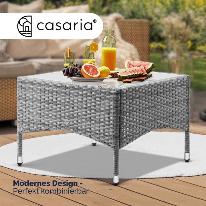 Produktbild Casaria Gartentisch Polyrattan