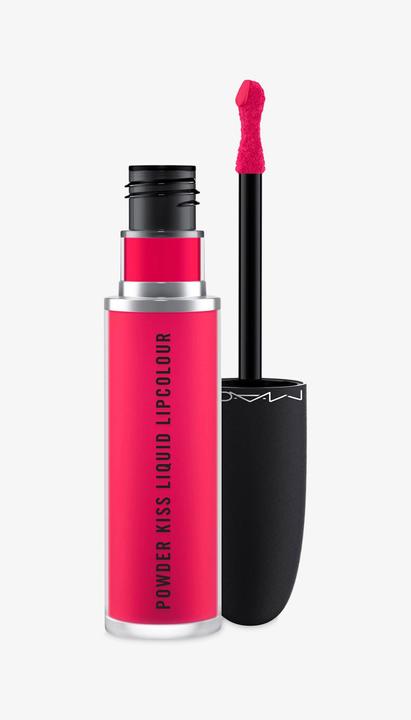 Actual product image MAC Cosmetics Powder Kiss Liquid Lipcolour (Billion $ Smile)