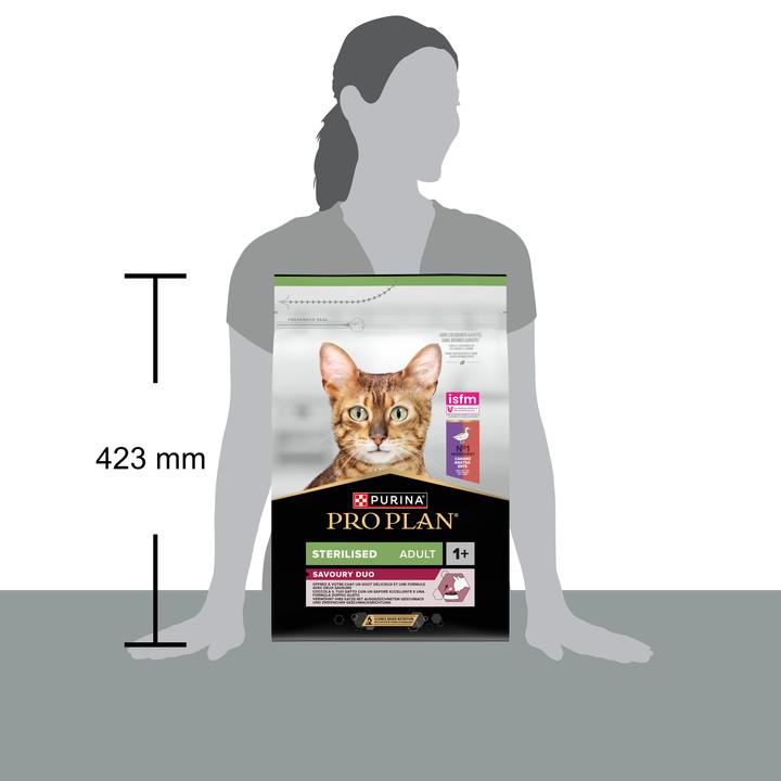 Actual product image Pro Plan Sterilised (Adult, 3 pcs., 3000 g)