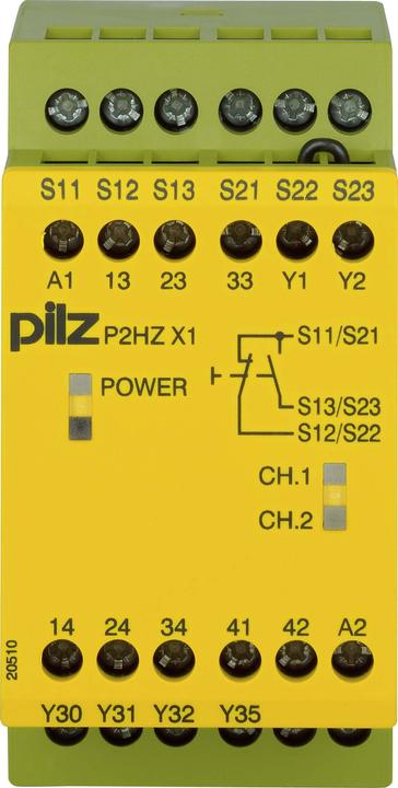 Produktbild Pilz Sicherheit Relais P2HZX1 230 VAC