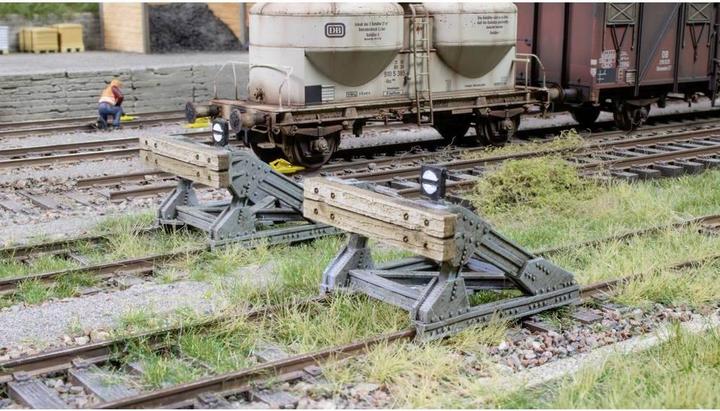 Actual product image Noch 13602 H0 2er-Set 3D-Master Prellbock Fertigmodell
