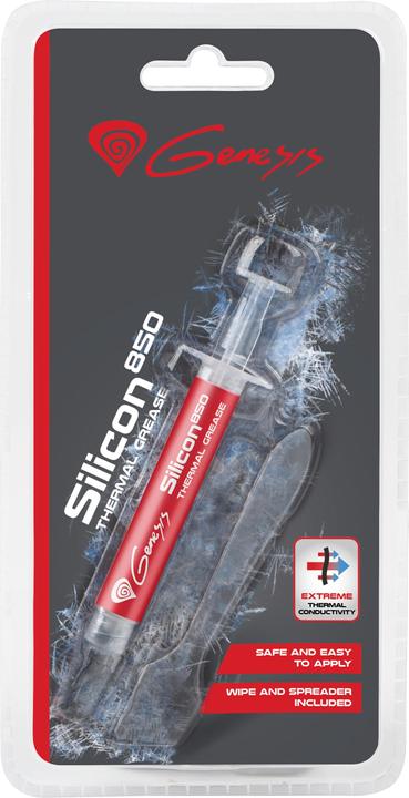 Actual product image Genesis Silicone thermal compound /m-K (13.40 W/m K, 2 g)