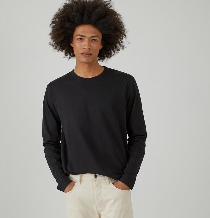 Produktbild La Redoute Collections Shirt mit rundem Ausschnitt (L)
