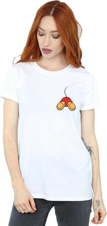 Immagine prodotto Disney Mickey Mouse Backside Breast Print Maglietta Ampia Donna (S)