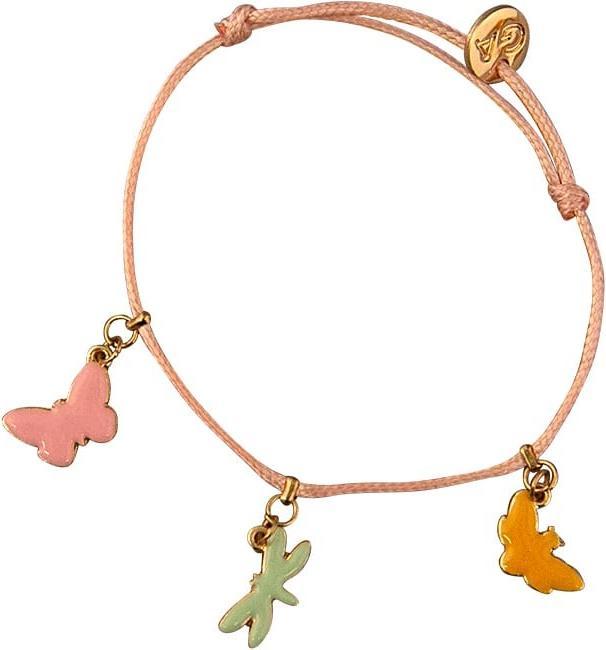 Produktbild Global Affairs Kinder-Armband, Schmetterlinge (Zinklegierung mit Emaille)