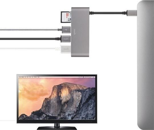 Produktbild Moshi 99MO084213 USB 3.0 (3.1 Gen 1) Type-C (USB-C, 1 Ports)