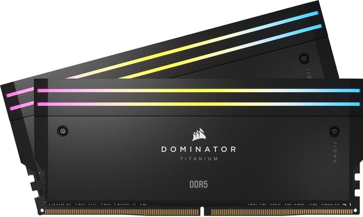 Immagine prodotto Corsair Dominator Titanium (2 x 32GB, 6000 MHz, RAM DDR5, DIMM)