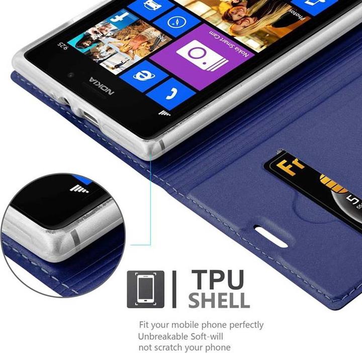 Actual product image Cadorabo Book Classy Style Cover (Nokia Lumia 925)