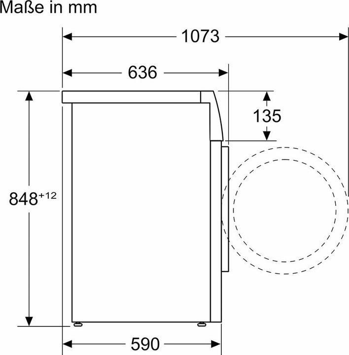 Image du produit Siemens WG56G2Z3CH (10 kg, Gauche, Fiche CH)