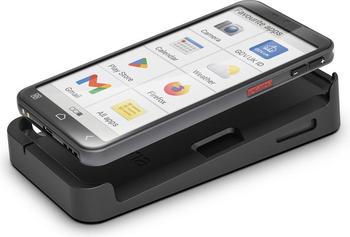 Actual product image Emporia Smart 6 Lite (128 GB, Black, 5.58", Single SIM, 50 Mpx, 4G)