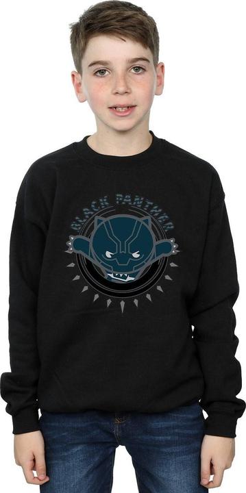 Image du produit - Sweat KAWAII BLACK PANTHER POUNCE - Garçon (140, 146)