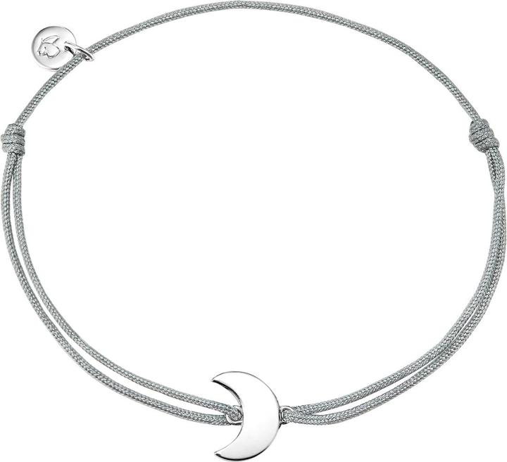 Glanzstücke München Damen Mond Sterling Silber silber 15,0 - 22,0 cm, flexibel einstellbar - 10240 (22 cm, Sterling Silber)