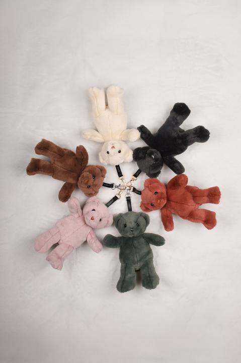 Produktbild Doudou et Compagnie Schlüsselanhänger Bär rosa 20cm