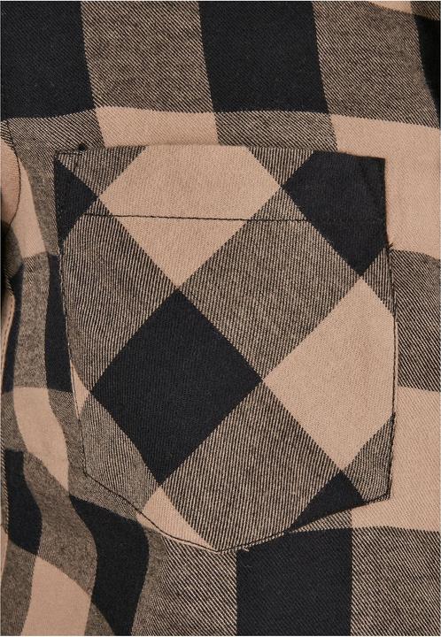 Produktbild Urban Classics Ladies Turnup Checked Flanell Shirt (4XL)