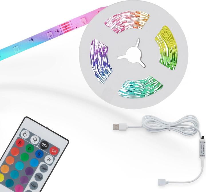 Image du produit Briloner Bande flexible (RGB, 500 cm, Intérieur)