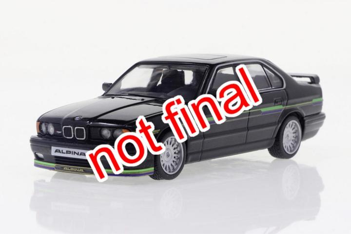 Actual product image Solido 1:43 Alpina B10 BiTurbo 1994 black
