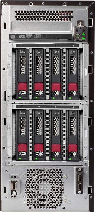 Actual product image HPE ProLiant ML110 Gen10 server Tower (4.5U) Intel Xeon Bronze DDR4-SDRAM (Intel Xeon Bronze 3206R, 16 GB, Tower Server)