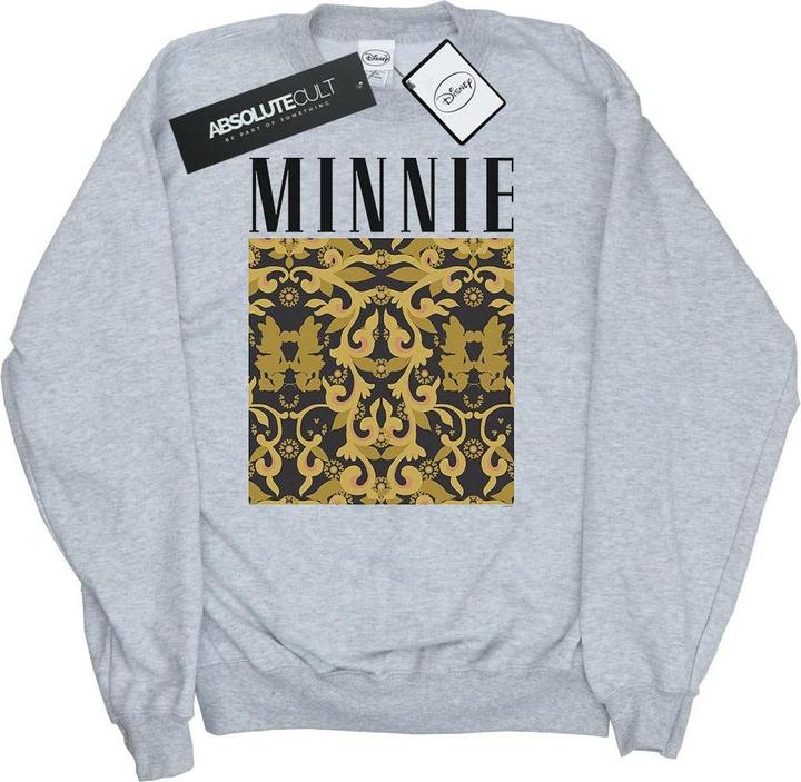 Disney Minnie Mouse Baroque Pattern Sweatshirt
